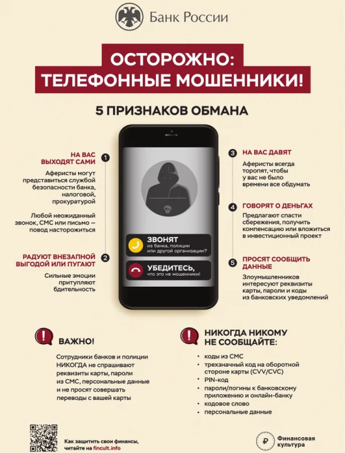 Безопасность превыше всего, или как уберечь себя от мошенников!